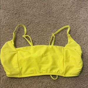 Wild Fable Sunny Yellow Bikini Top